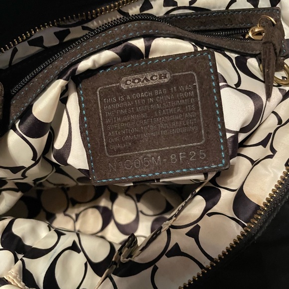 Coach Hampton Nylon Tote Bag - Picture 3 of 6